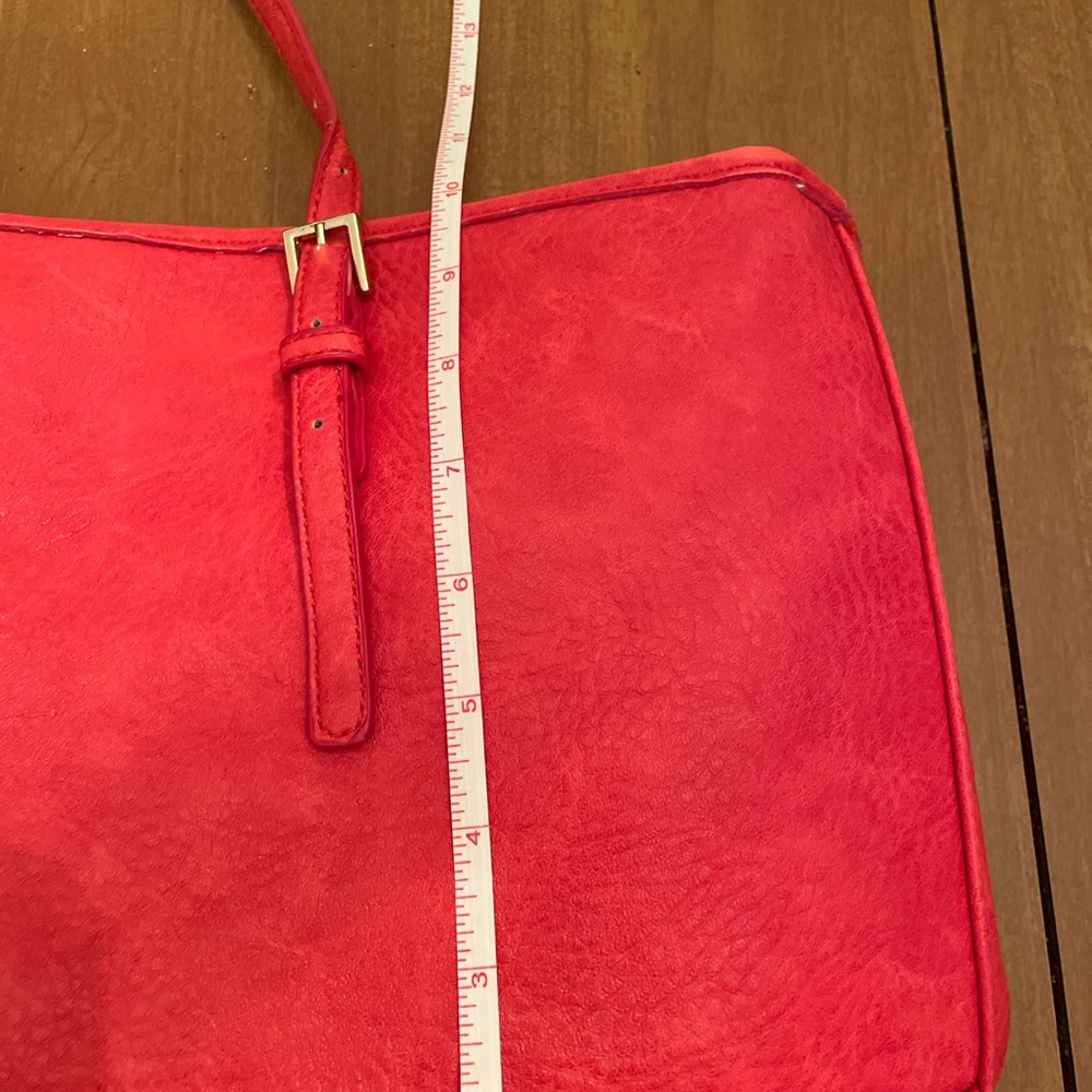 Pinkish Red Women's Tote Bag - Picture 6 of 6